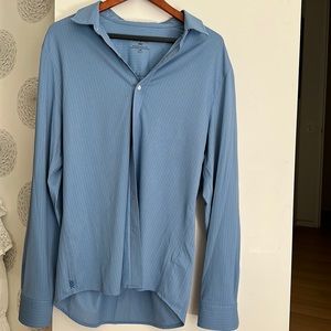 Rhone commuter shirt large blue